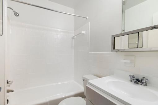 Bathroom at Park Pleasant apartments