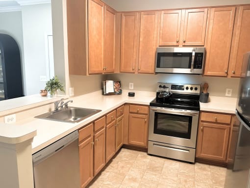 Classic Kitchen at Evergreens at Smith Run, Fredericksburg, VA, 22401