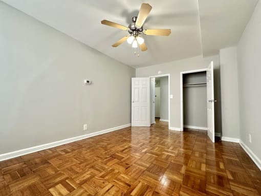 Lighted Ceiling Fan at Connecticut Park Apartments, Washington, Washington