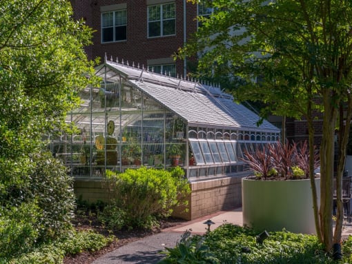 Heated Greenhouse at Evergreens at Columbia Town Center, Columbia, MD 21044