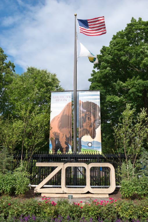 The National Zoo near to Connecticut Park Apartments