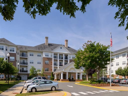 Beautiful Exterior Front View at Evergreens at Smith Run, Fredericksburg, VA
