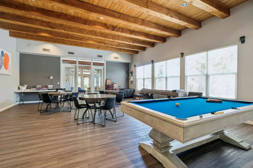 the preserve at ballantyne commons pool room