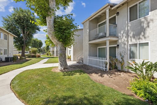 our apartments offer a walkway to the apartments for rent