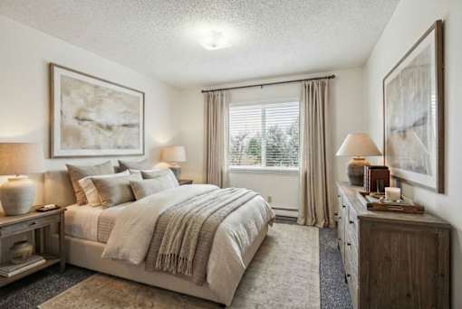 Primary Bedroom at Brush Meadows I & II Apartments, Montana