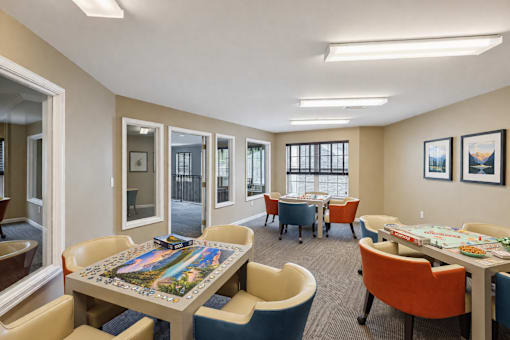 Dining Area at Columbia Colony Senior, Atlanta, GA