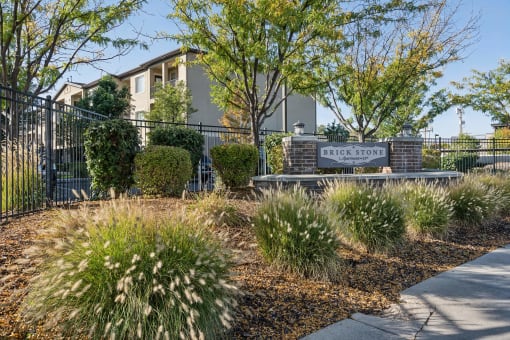 the preserve at ballantyne commons community sign in front of a building