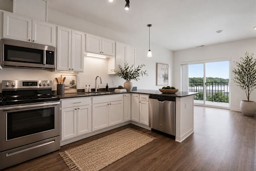Modern Kitchen at Cedar Green, Blaine