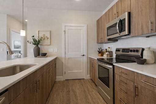 Gourmet Kitchen at Momentum at First Creek, Denver, 80249