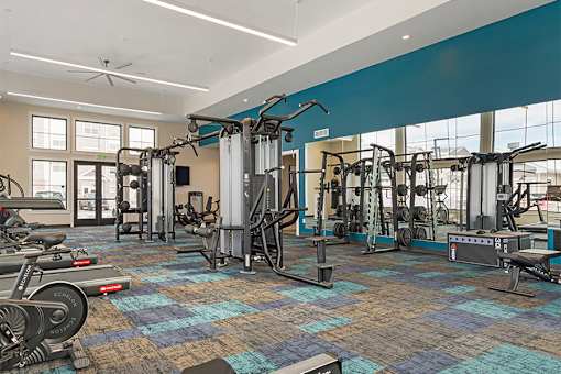 Fitness Center at Momentum at First Creek, Colorado, 80249