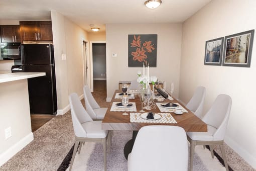 Separate Dining Area at Stevenson Lane Apartments, Towson, 21204