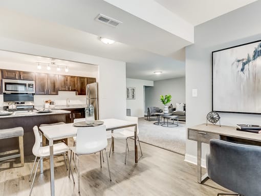 Dining With Kitchen at Kenilworth at Perring Park Apartments, Maryland, 21234