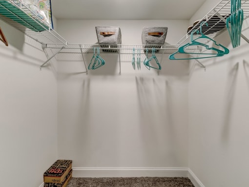 Spacious Closet at Kenilworth at Perring Park Apartments, Maryland