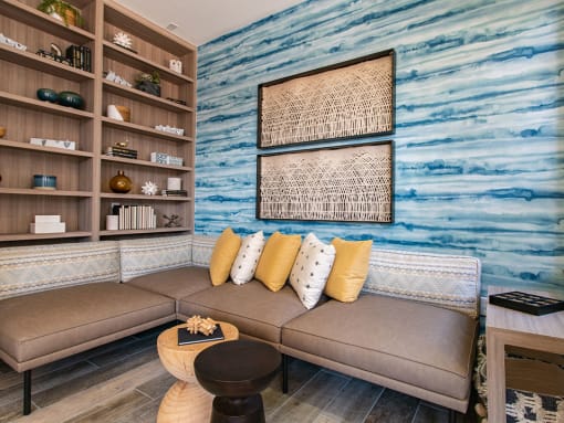 Reading Corner at St. Marys Square Apartments, Raleigh, North Carolina