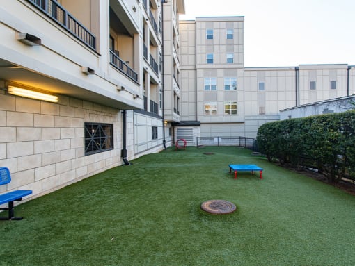 Dog Park at St. Marys Square Apartments, Raleigh, 27605