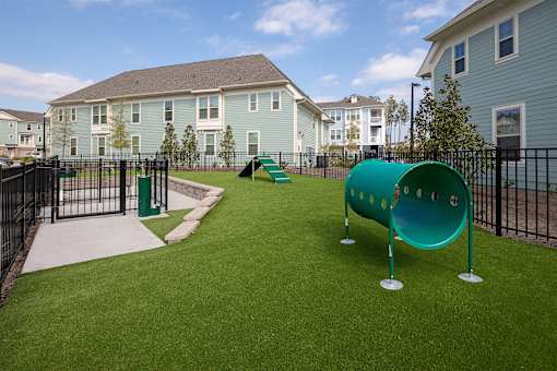 Pet park at Elevate at Brighton Park, South Carolina