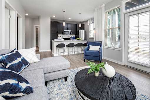 Living Room at Elevate at Brighton Park, Summerville, South Carolina