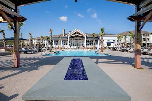 Pool area at Elevate at Brighton Park, Summerville, 29486