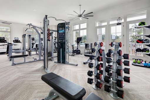 Gym at Elevate at Brighton Park, Summerville