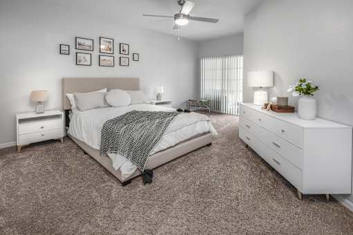 spacious bedroom at Henley Tampa Palms Apartments, Tampa, FL, 33647