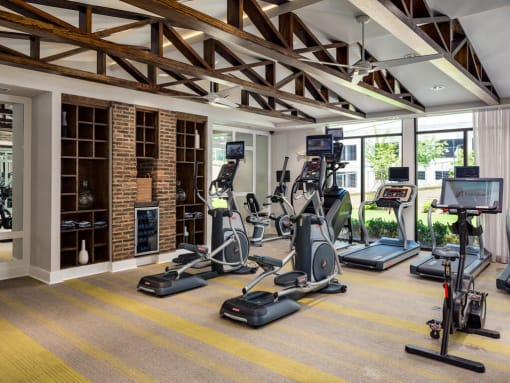 State of the Art Fitness Center at Millworks Apartments, Atlanta, 30318