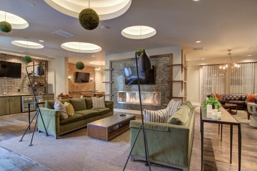 Resident Lounge Seating Area at Millworks Apartments, Georgia, 30318