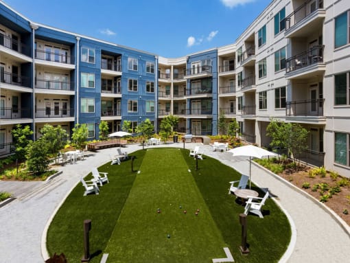 Open Play Area at Millworks Apartments, Georgia