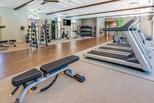 New Fitness Center at Padonia Village Apartments, Timonium
