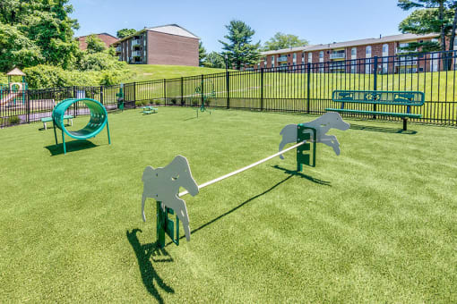 Bark Park at Padonia Village Apartments, Maryland