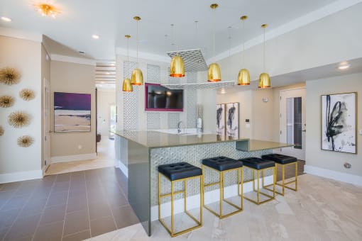 Club Room Kitchen at The Six, Mt Pleasant, SC, 29466