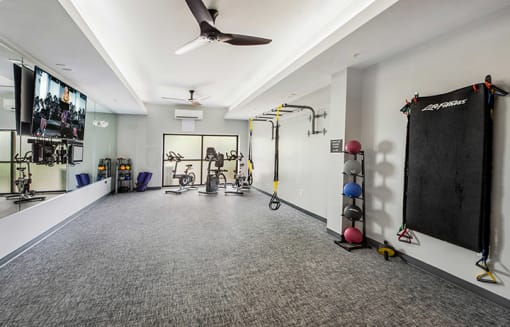 Yoga Room at Carolina Point Apartments, South Carolina