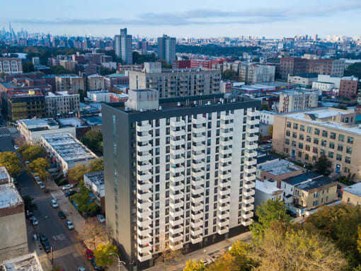 Building Exterior at Clinton Towers, New York, 10457