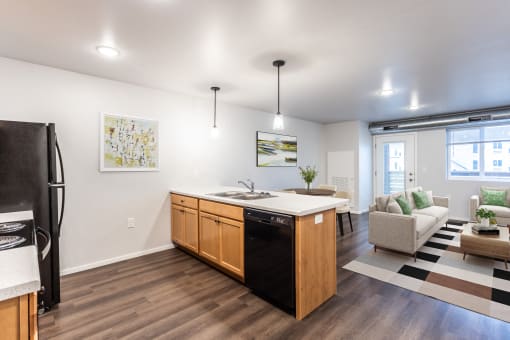 image of a kitchen island
