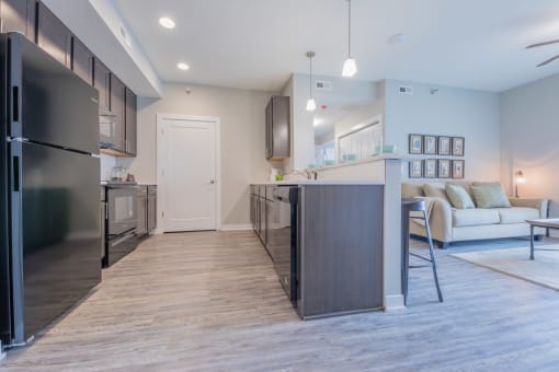 Stylish kitchen perfect for cooking and entertaining at White Oak