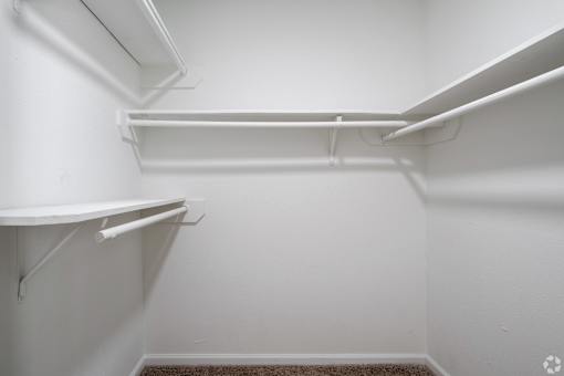 Empty Closet at Brook Meadow Village, Texas, 78758