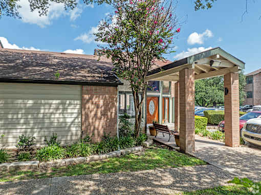 Front View at Brook Meadow Village, Austin, TX
