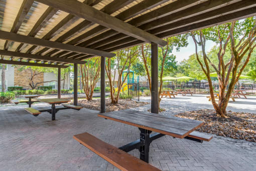 Picnic Area at Cornerstone Ranch, Katy, TX