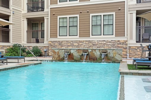 Invigorating Swimming Pool at Heights West 11th, Houston, Texas