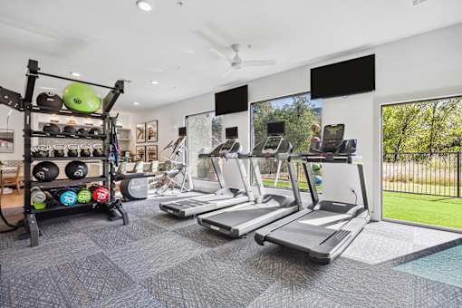 Fitness Studio at Radius on Grove, Texas, 78741