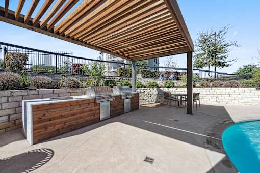 Grill Station at Radius on Grove, Austin