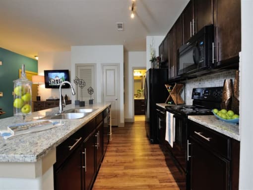 Fully Equipped Kitchen at Alvista Round Rock, Round Rock, Texas
