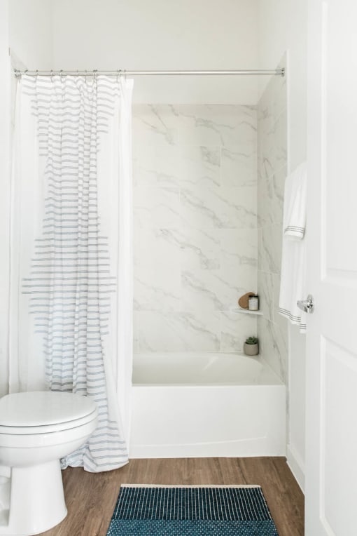 Beautiful Bathtub in Bathroom at  Villas of Leander Hills, Leander, TX 78641