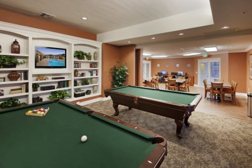 Amanda Park billiards room