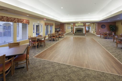 Amanda Park dance floor