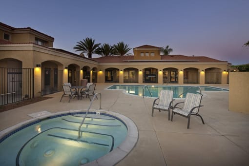 Amanda Park pool and spa