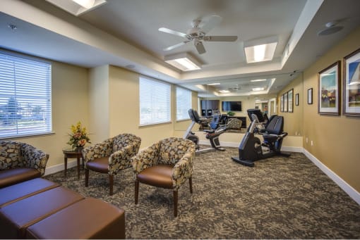 Arbor Creek Senior workout room