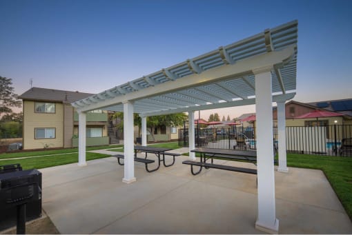 Brookside Crossing picnic tables