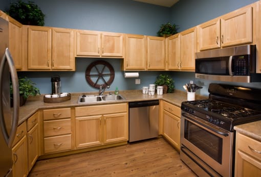 Copperstone Village community kitchen