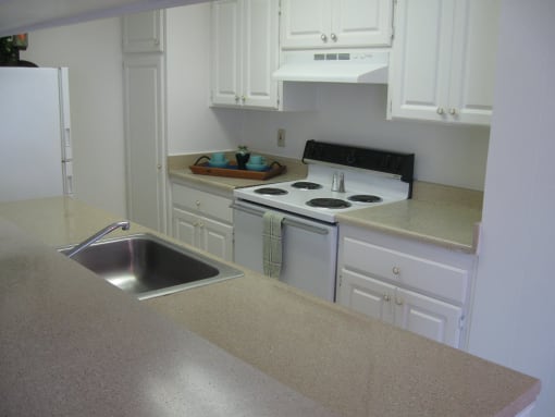 Cottage Estates apartment kitchen