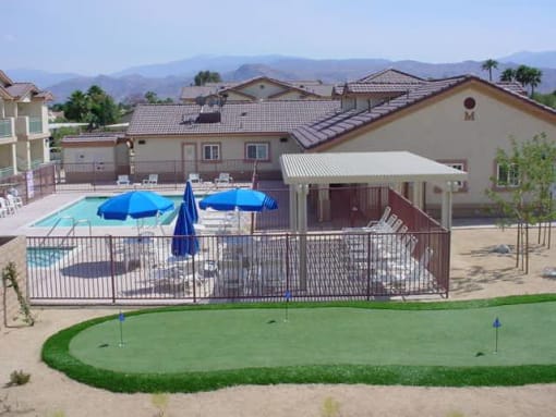 Heritage Park at Cathedral City putting green